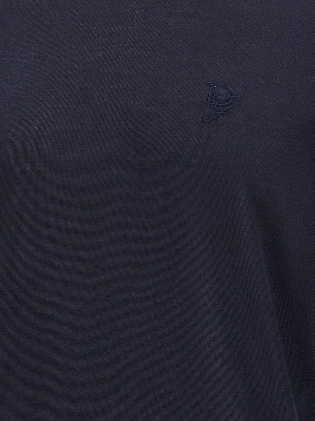 Logo Embroidery Sweater Maglioni Blu