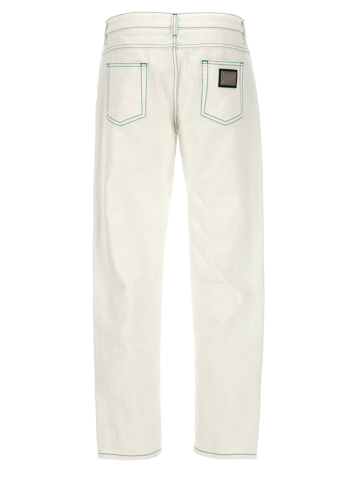 Regular Jeans Bianco