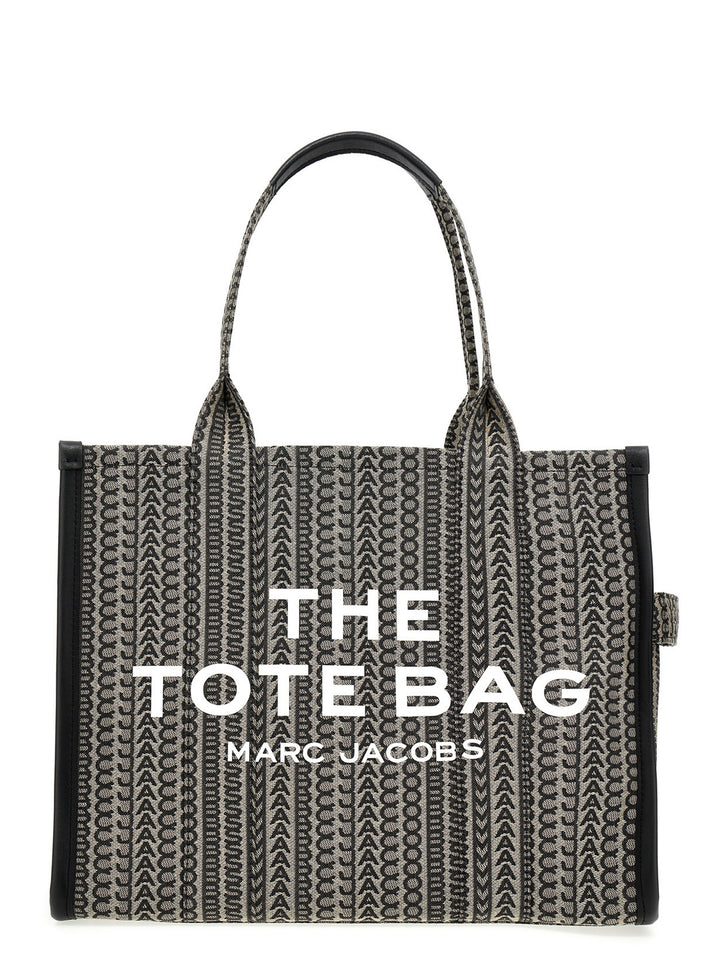 The Monogram Large Tote Tote Grigio