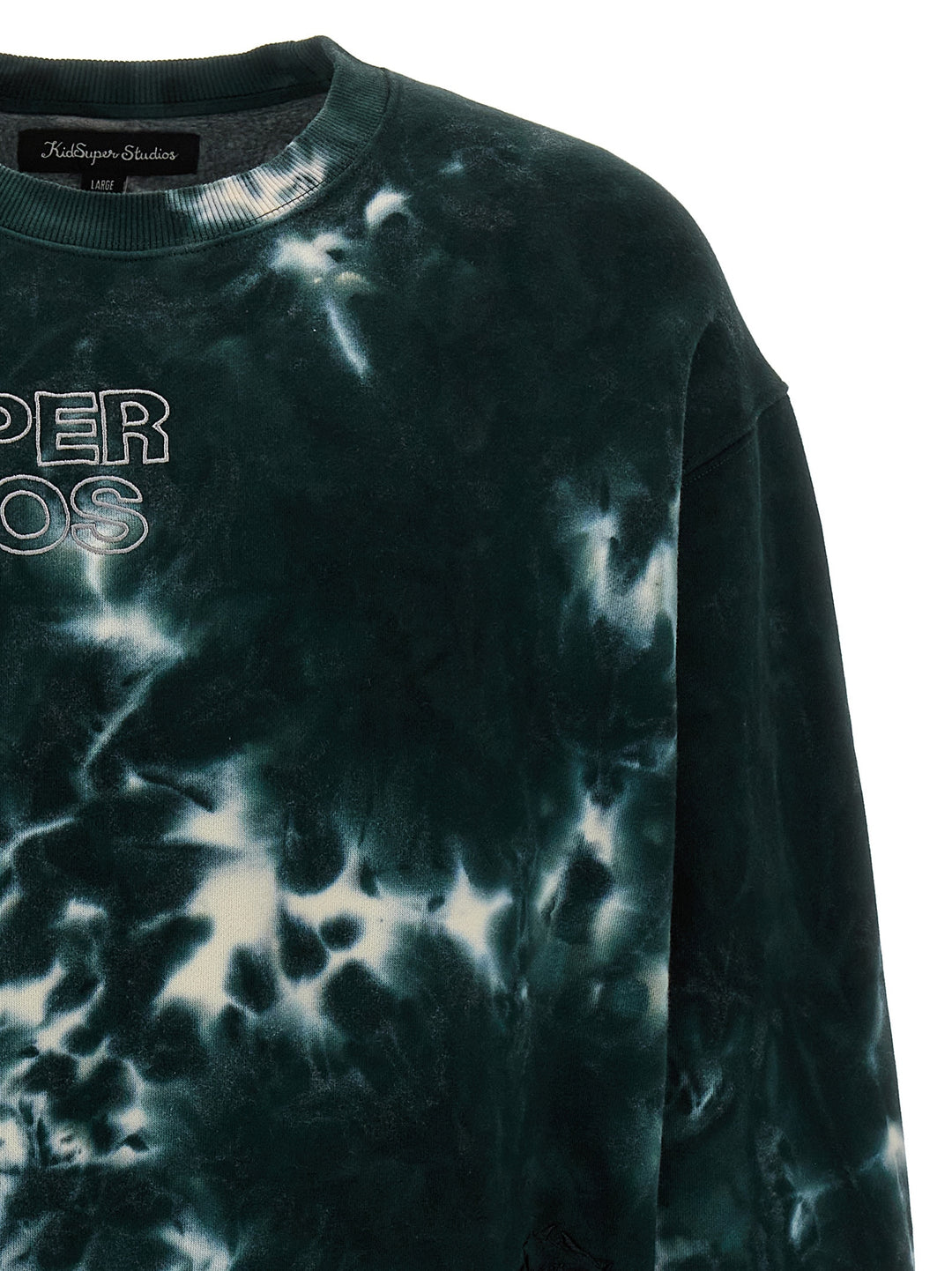 Dyed Super Crewneck Felpe Verde