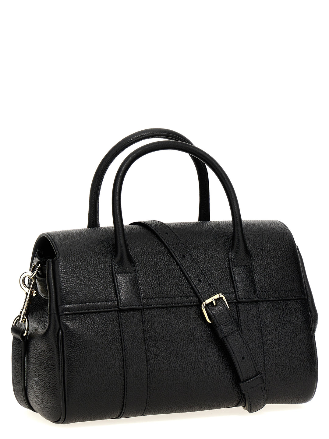 Small Bayswater Satchel Borse A Mano Nero