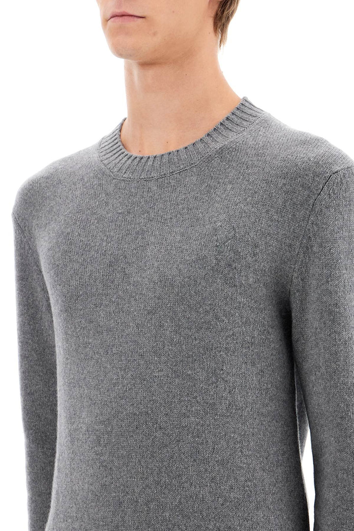 Pullover Girocollo In Cashmere