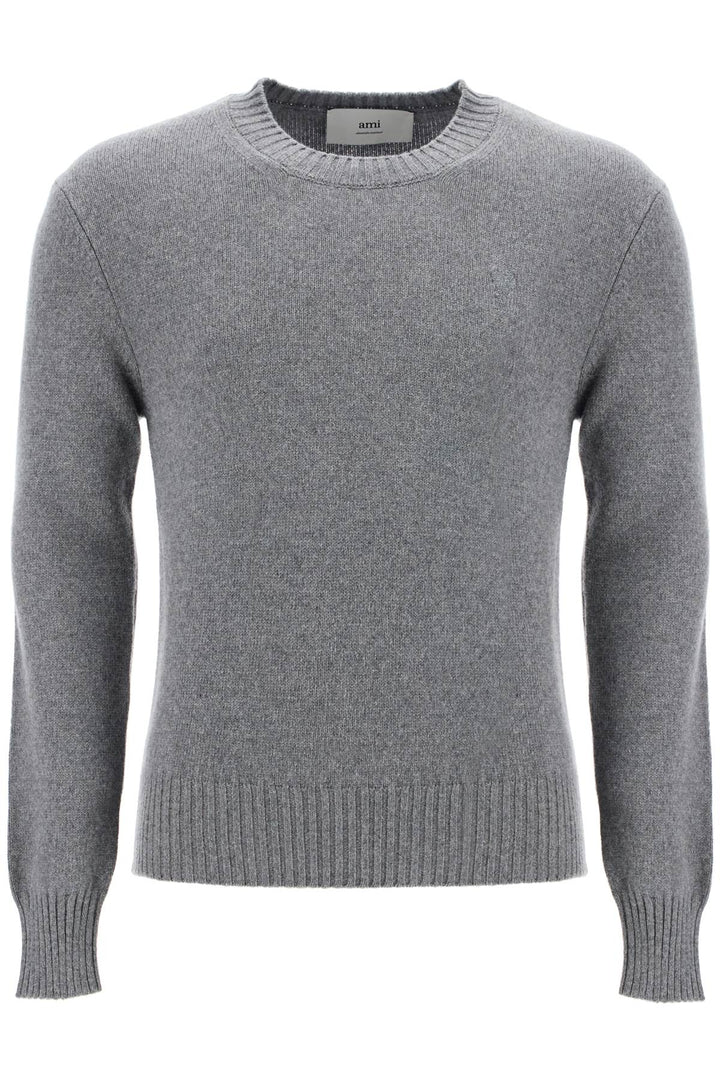 Pullover Girocollo In Cashmere