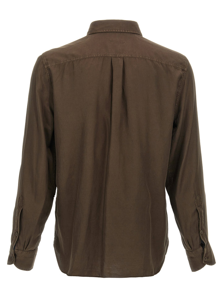 Twill Shirt Camicie Marrone