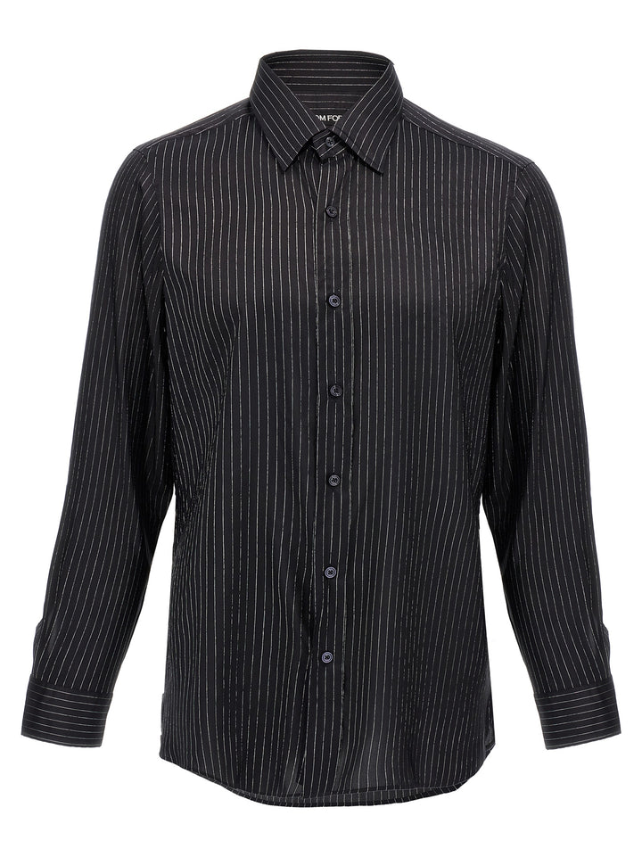 Silk Shirt Camicie Nero