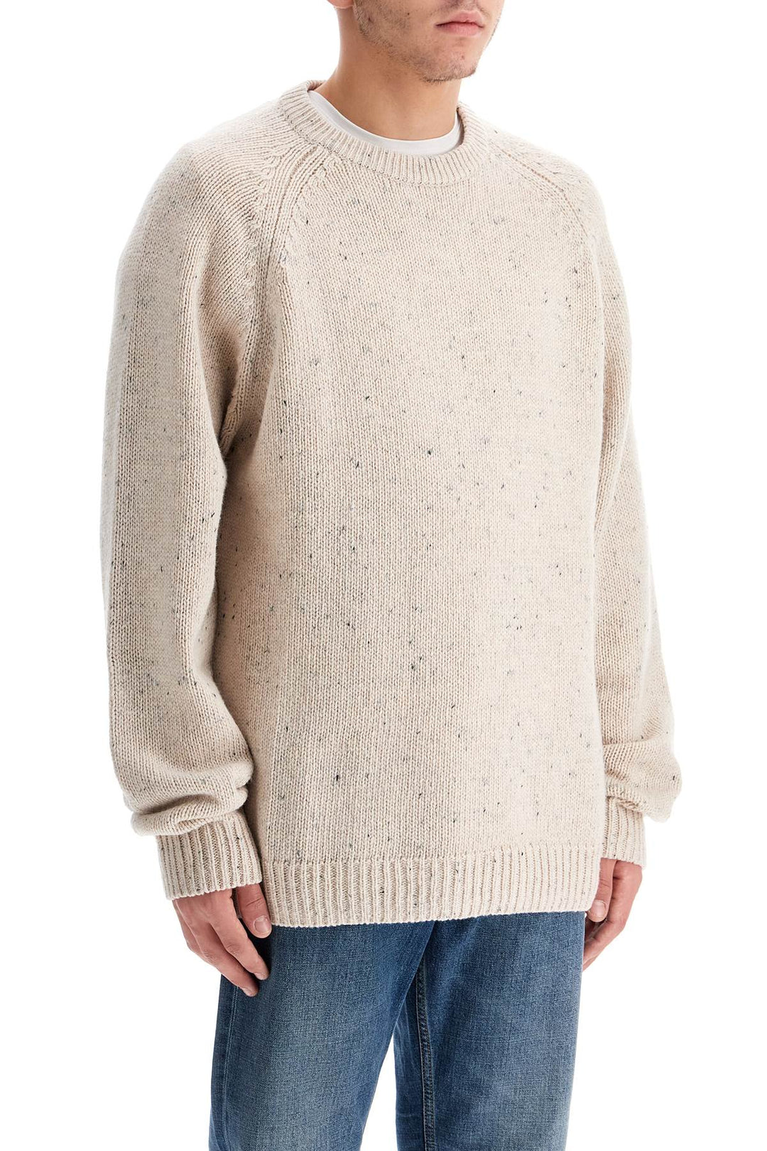 Pullover Anglistic In Lana Di Agnello