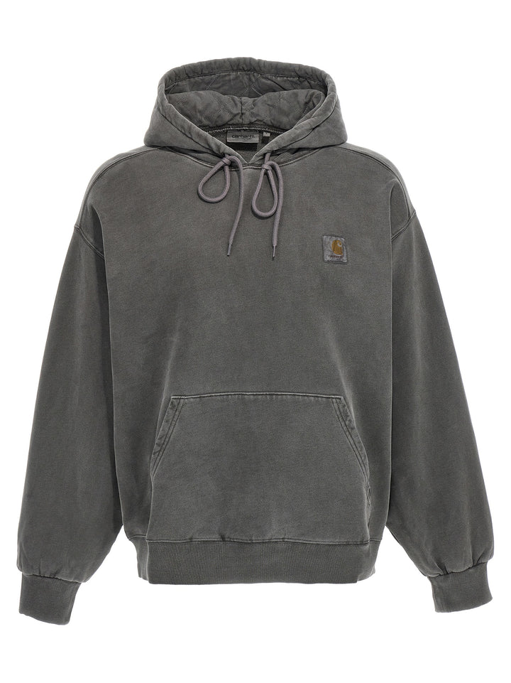 Hooded Vista Felpe Grigio