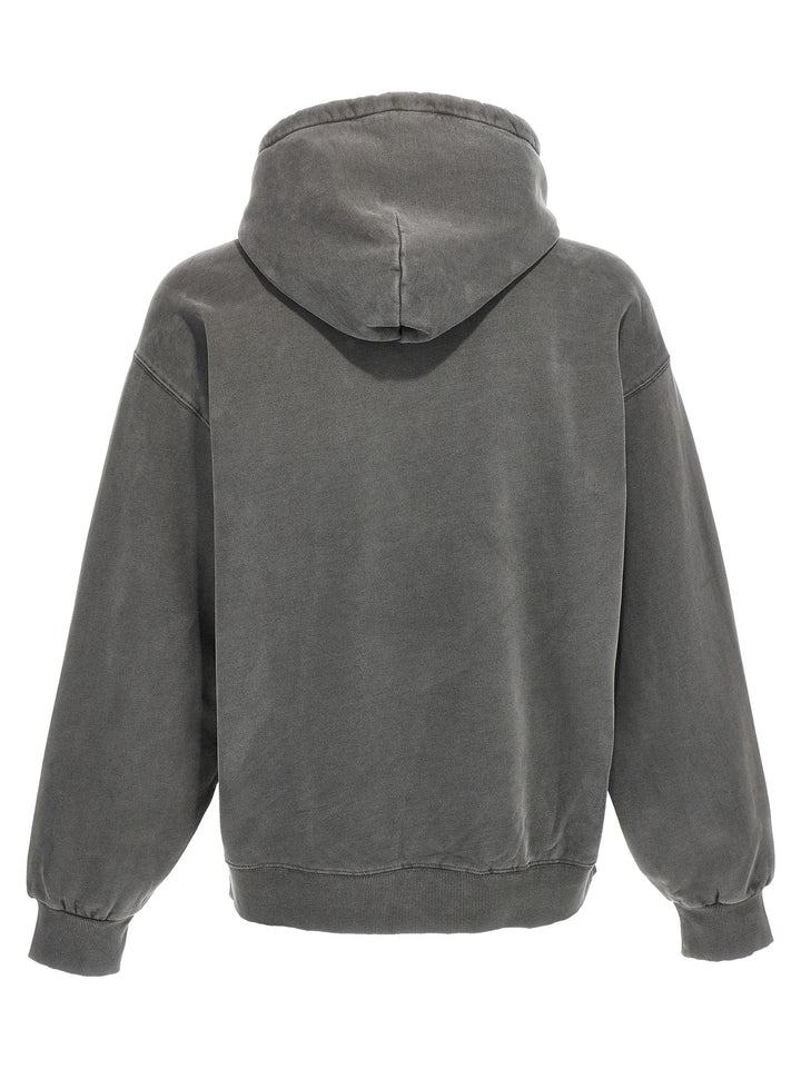 Hooded Vista Felpe Grigio