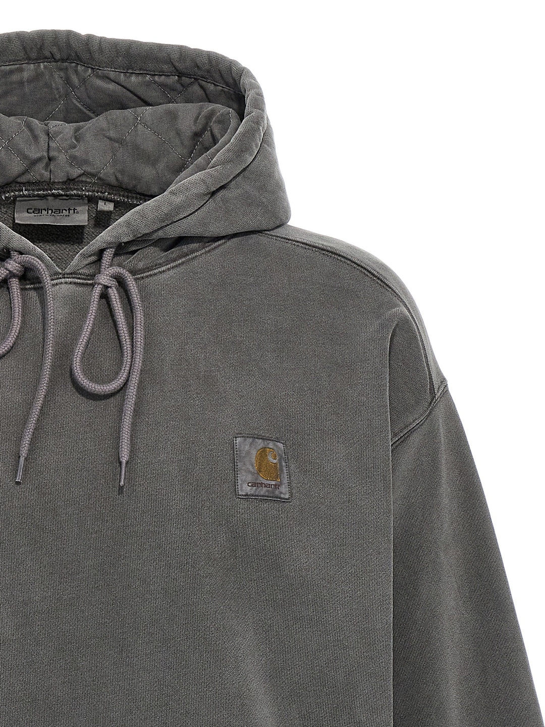 Hooded Vista Felpe Grigio