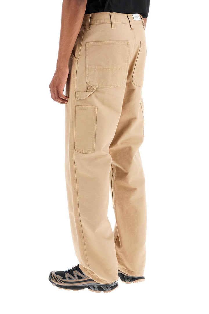 Pantaloni In Canvas Single Knee