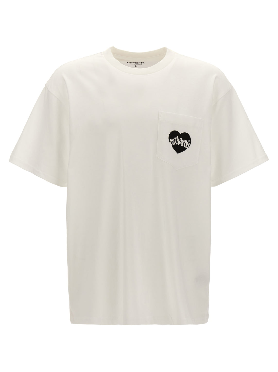 Amour Pocket T Shirt Bianco/Nero