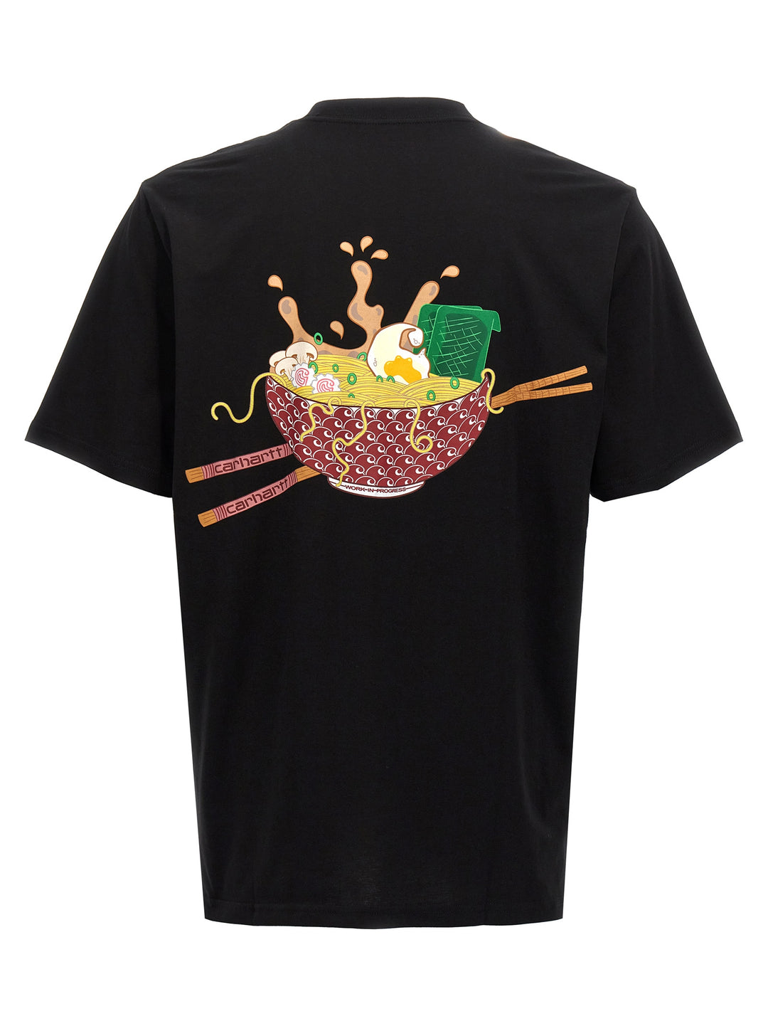 S/S Noodle Soup T Shirt Nero