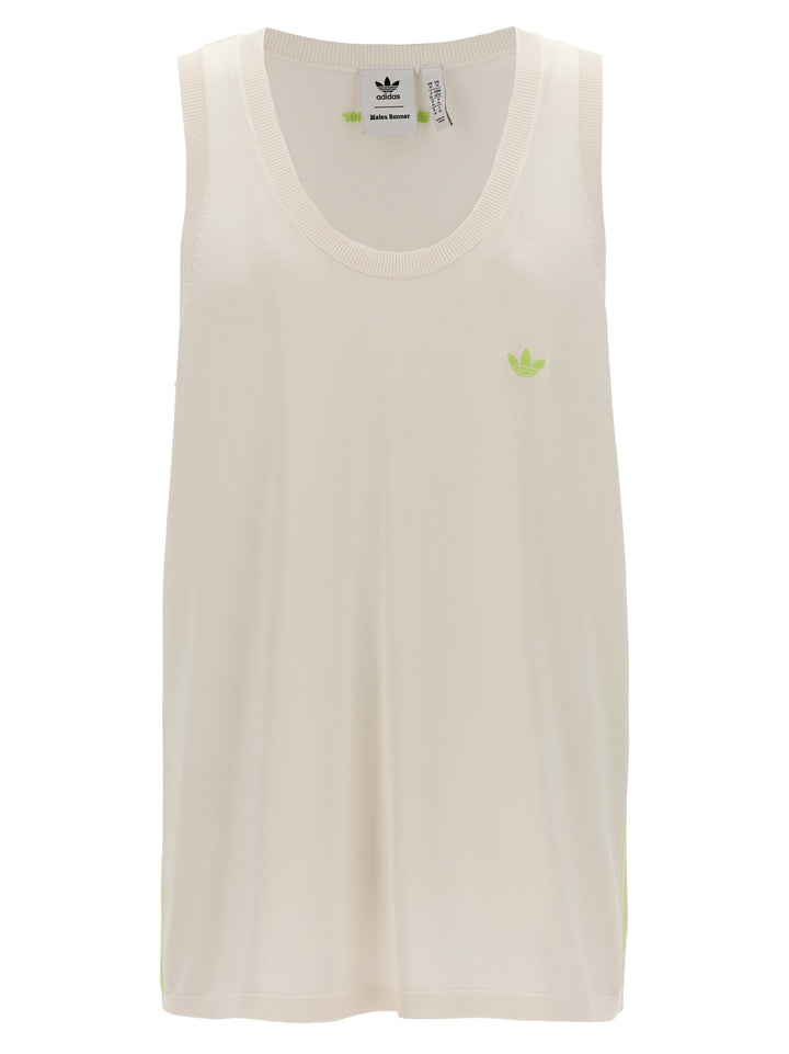 Adidas Originals X Wales Bonner Tank Top Top Bianco