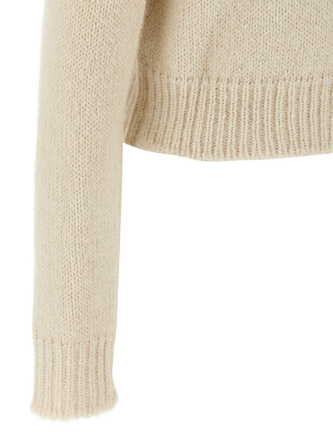 Alpaca Sweater Maglioni Beige