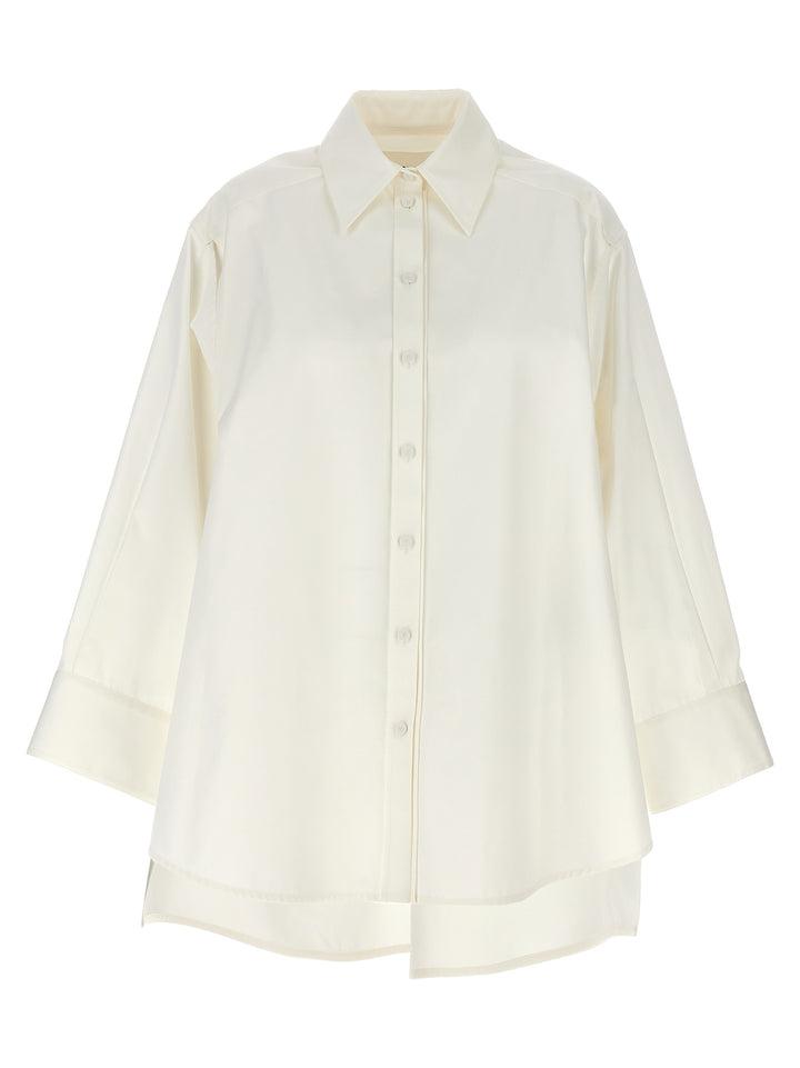 Cut-Out Armholesque Shirt Camicie Bianco