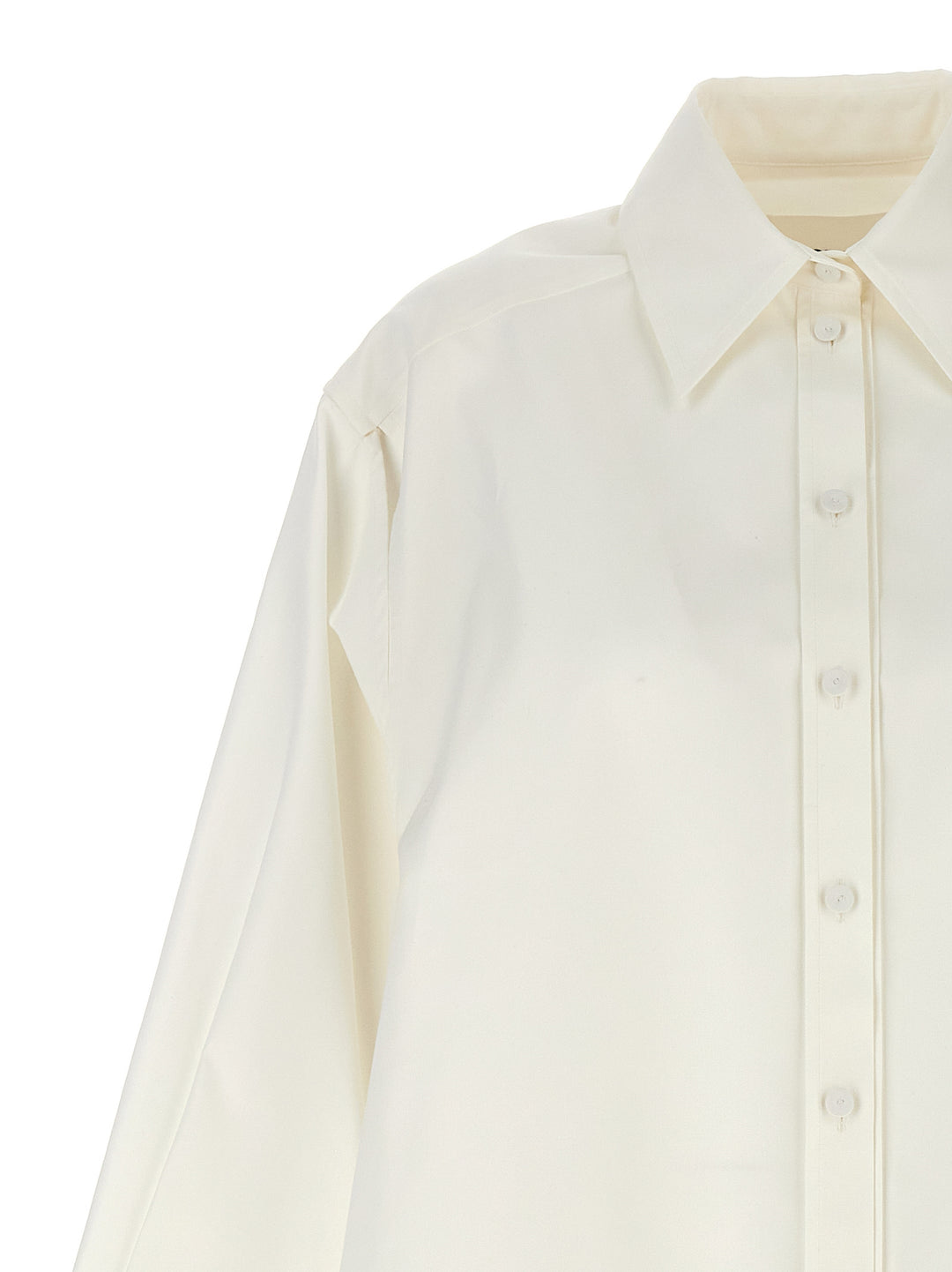 Cut-Out Armholesque Shirt Camicie Bianco