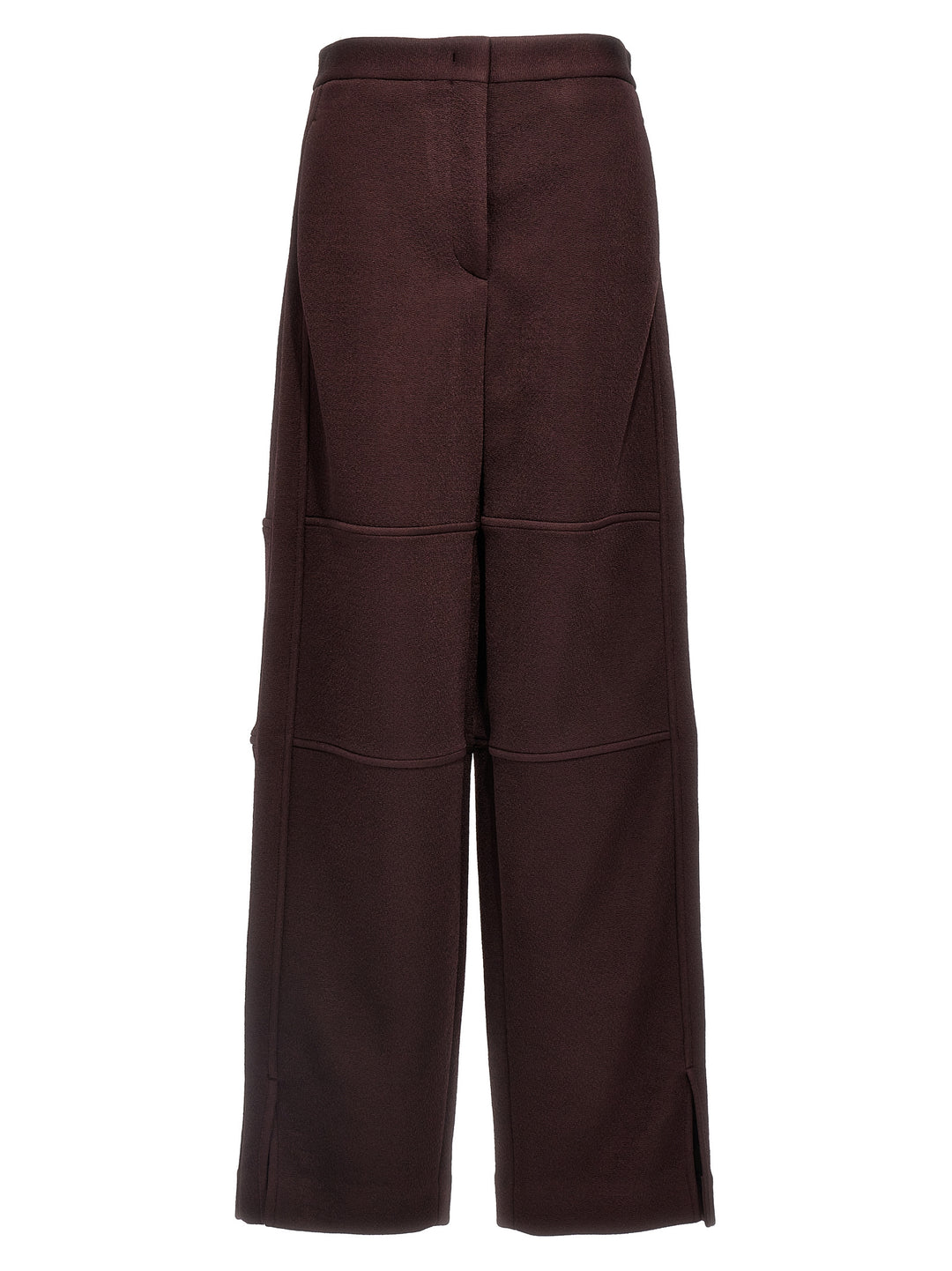 Viscose Blend Pantaloni Viola