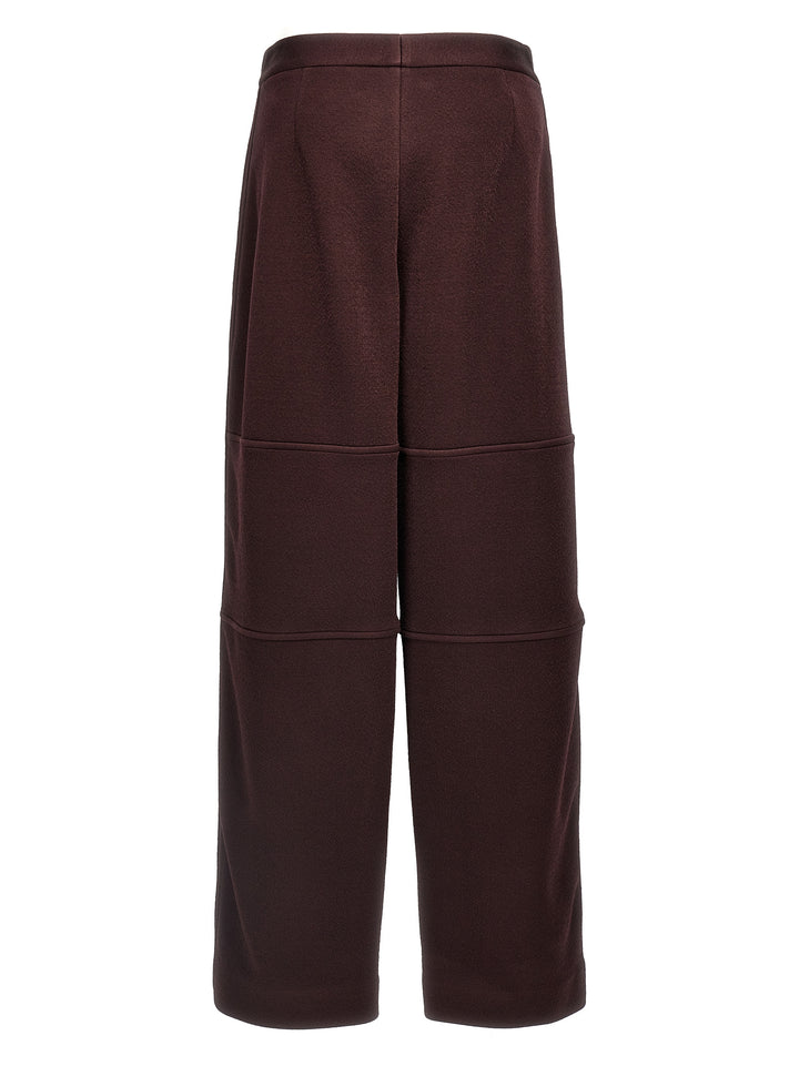 Viscose Blend Pantaloni Viola