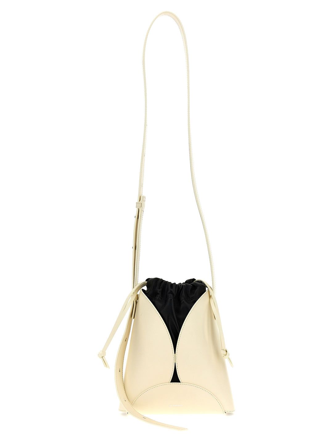 Logo Shoulder Bag Borse A Tracolla Beige