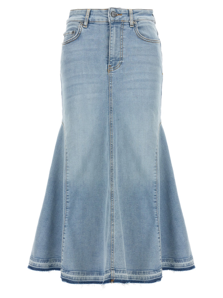 Denim Skirt Gonne Celeste