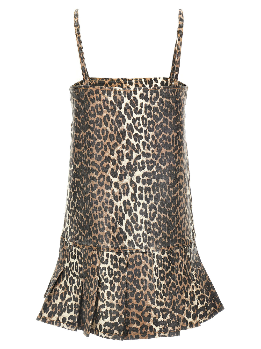 Leopard Mini Dress Abiti Multicolor