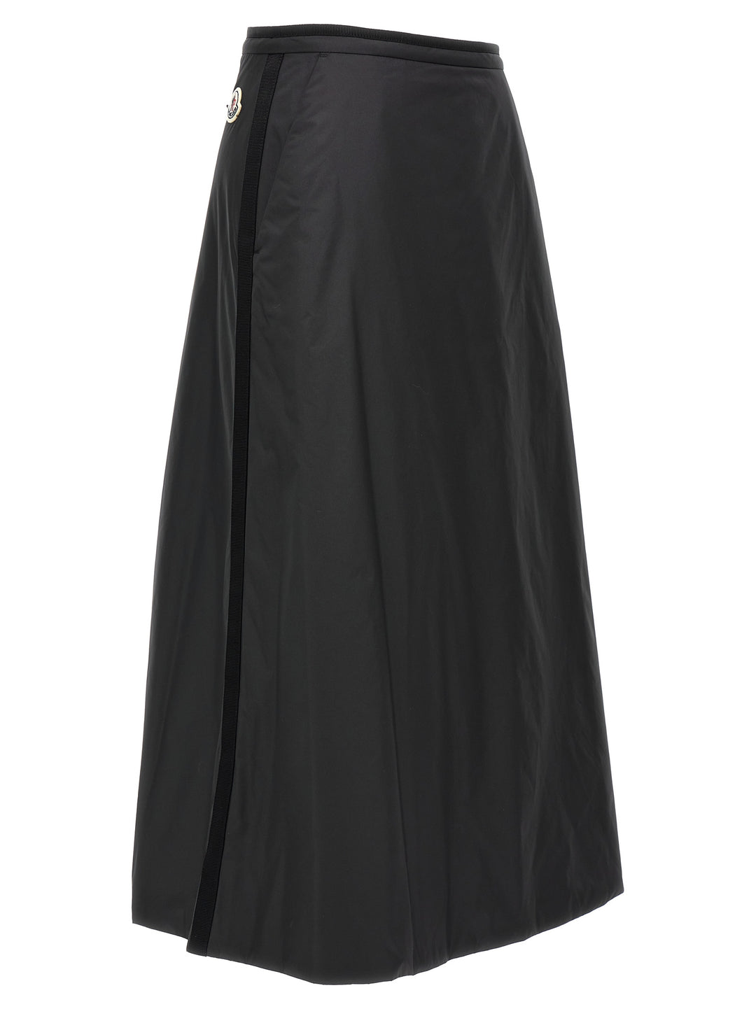 Padded Midi Skirt Gonne Nero