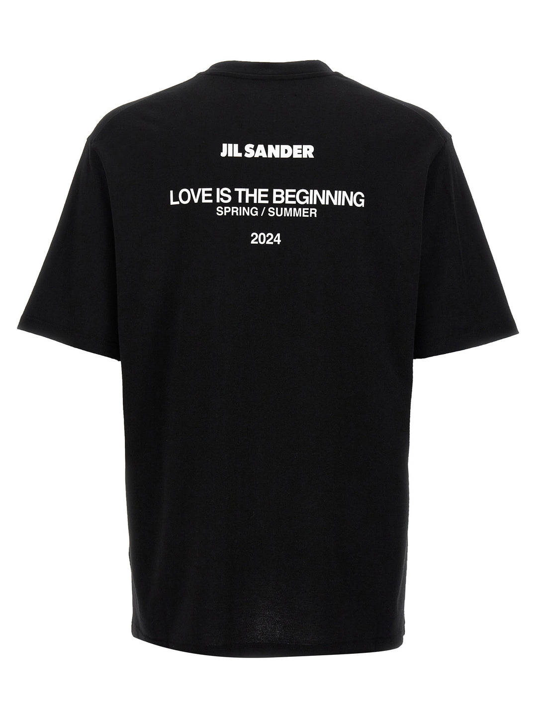 Love Is The Beginning T Shirt Bianco/Nero