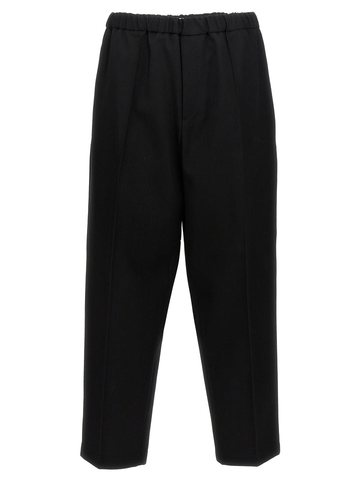 Wool Pantaloni Nero