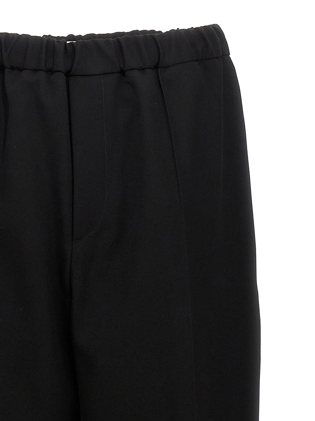 Wool Pantaloni Nero