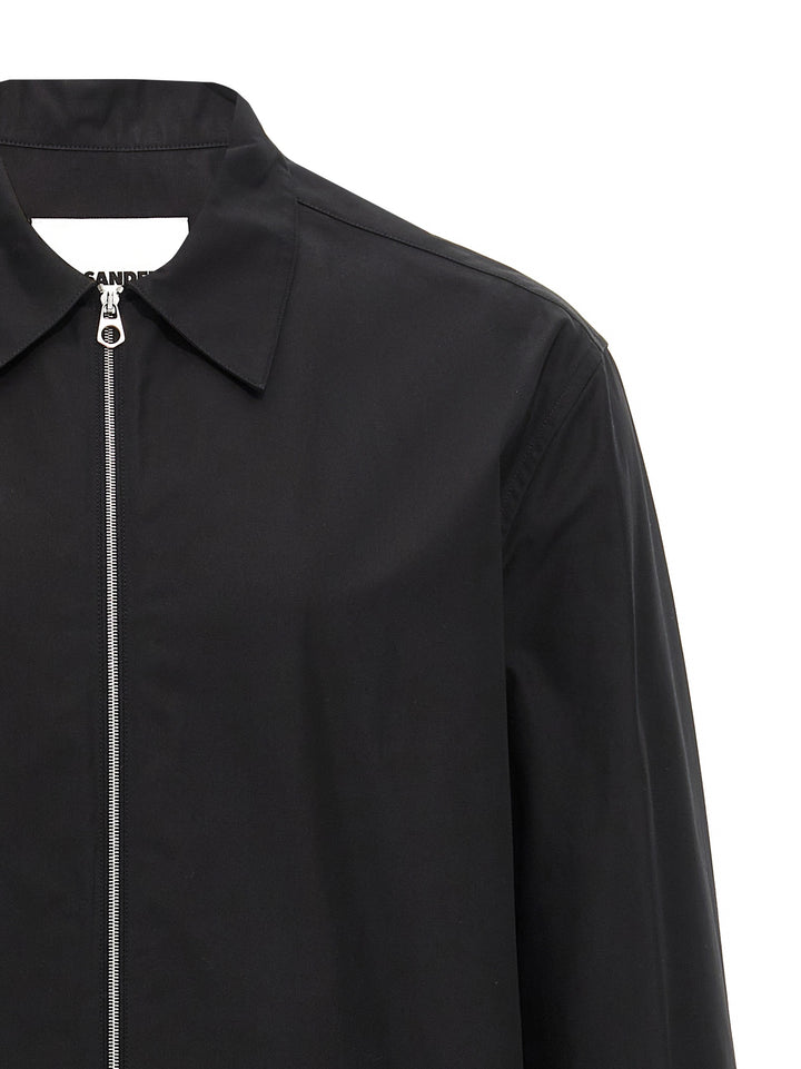 Zip Shirt Camicie Nero