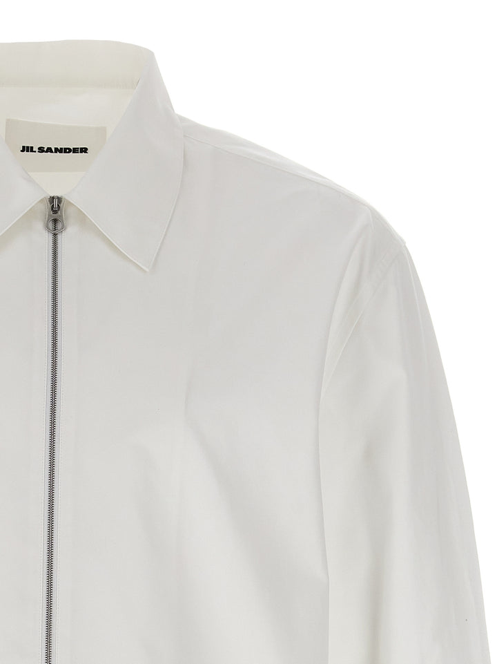 Zip Shirt Camicie Bianco