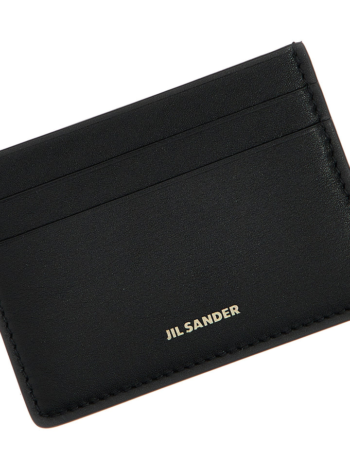 Logo Card Holder Portafogli Nero