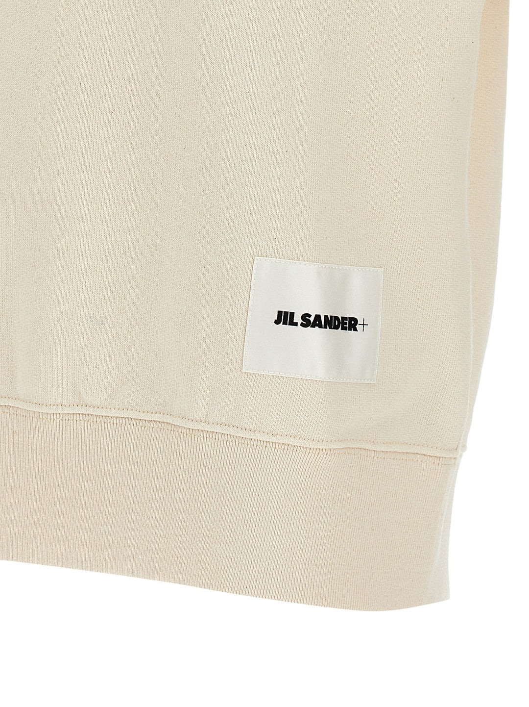 Short Sleeved Felpe Beige