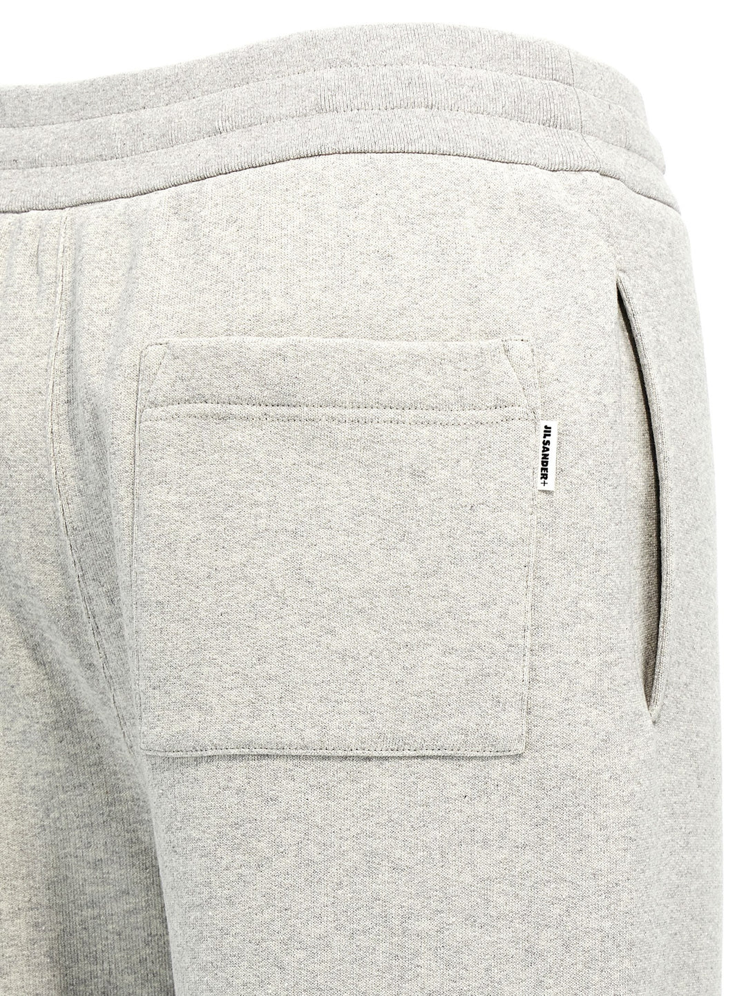 Cotton Joggers Pantaloni Grigio