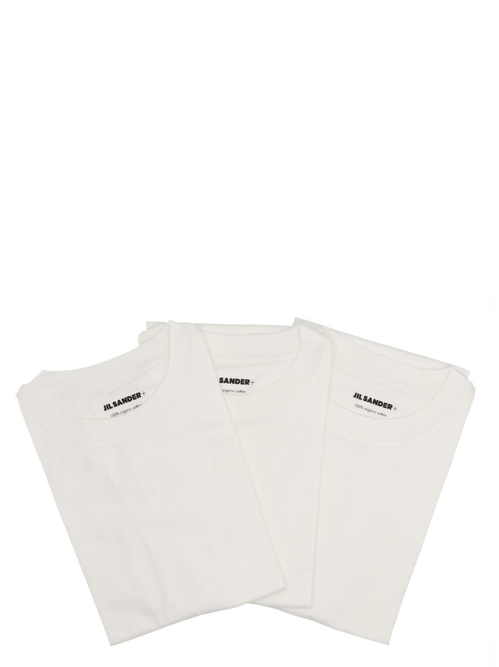 Logo  Pack Of 3 T Shirt Bianco