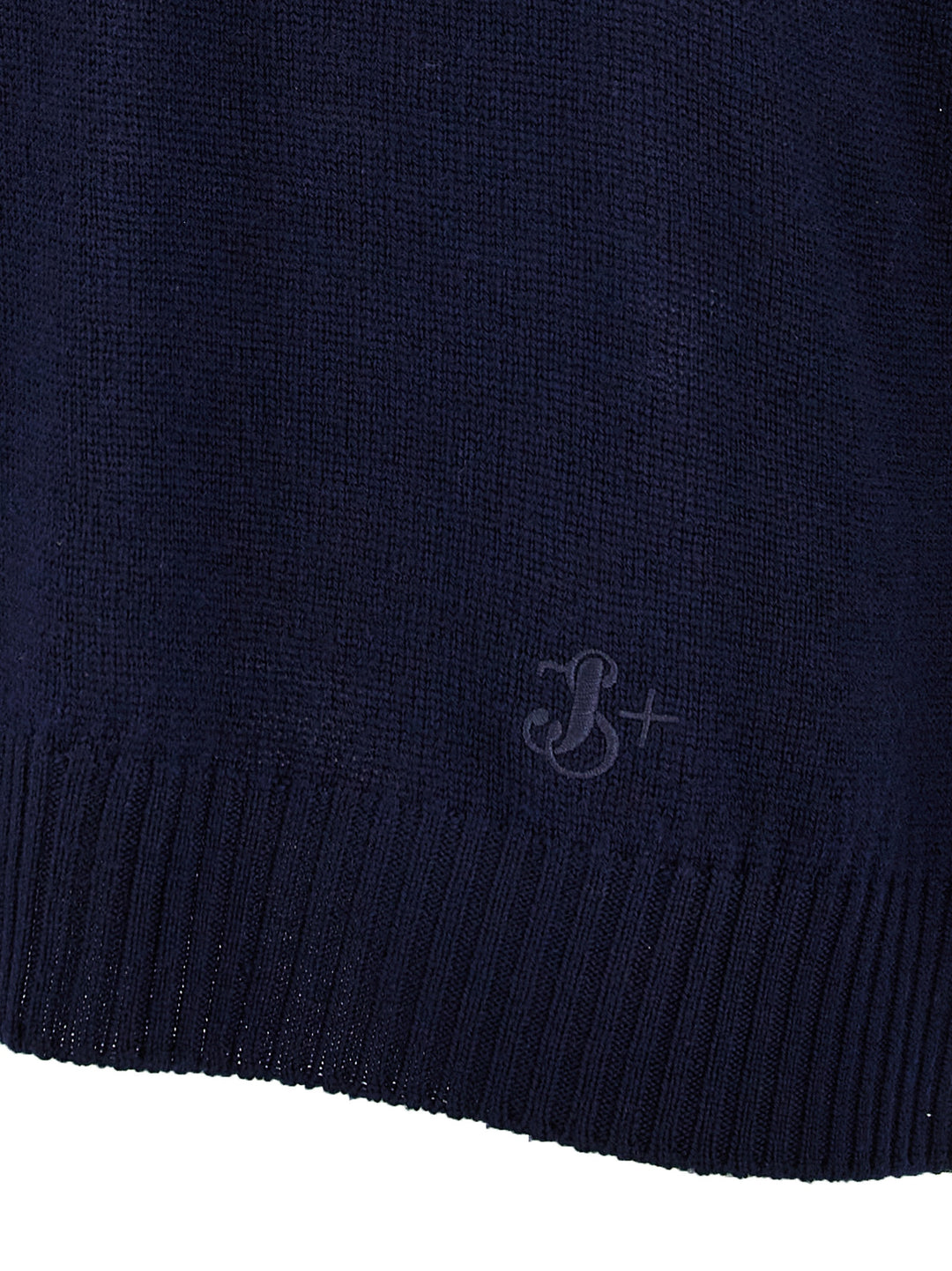 Logo Embroidery Sweater Maglioni Blu