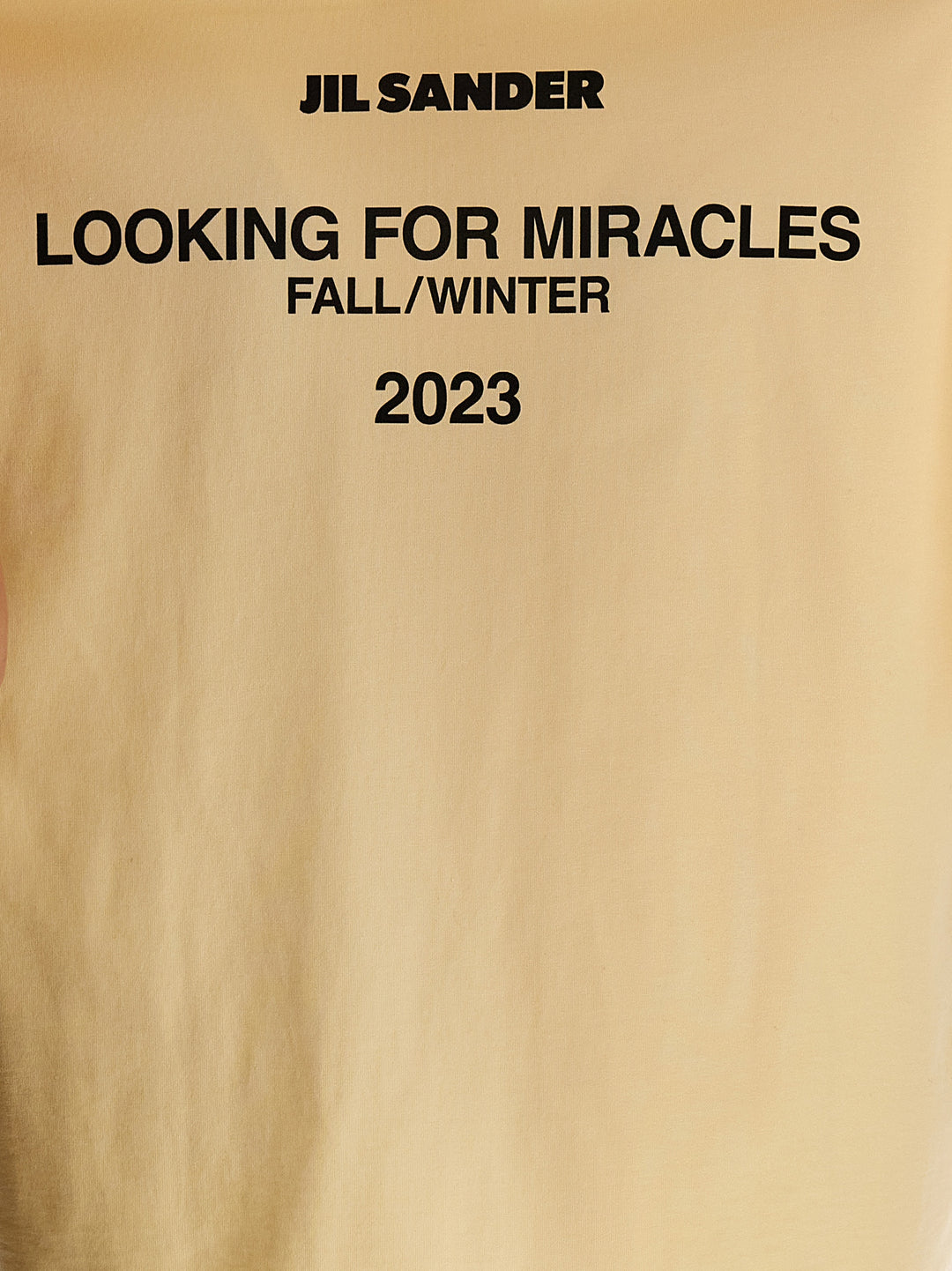 Looking For Miracles T Shirt Beige