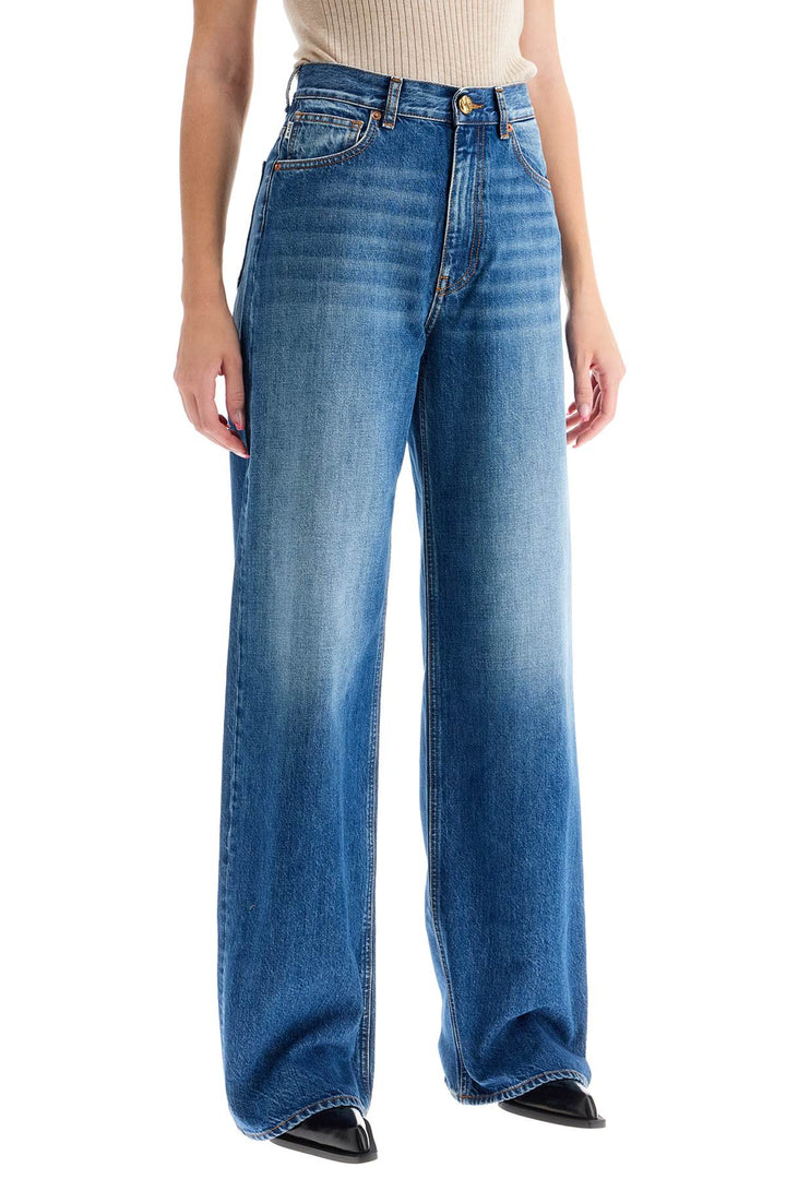 Jeans A Gamba Ampia Narida Sapphire Java