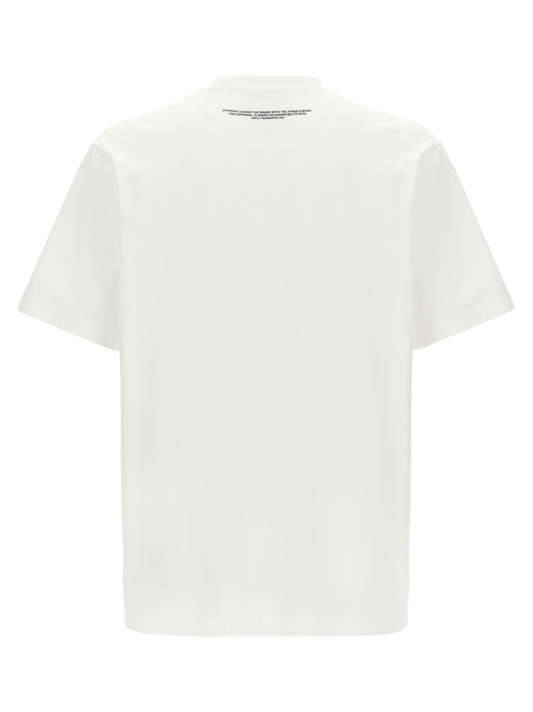 Logo Print T Shirt Bianco