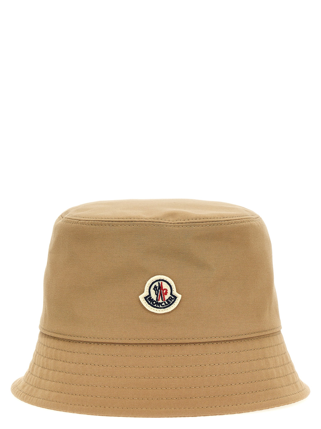 Logo Bucket Hat Cappelli Beige