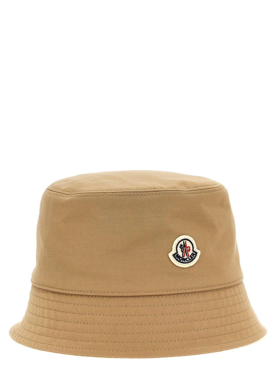 Logo Bucket Hat Cappelli Beige