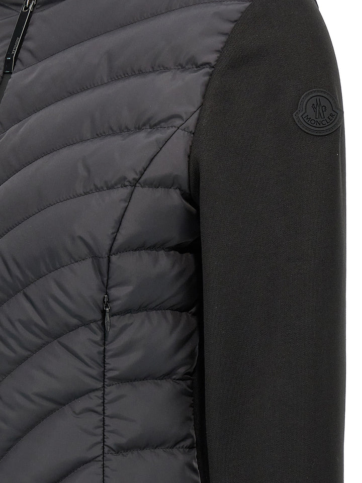 Zip Up Maglioni Nero