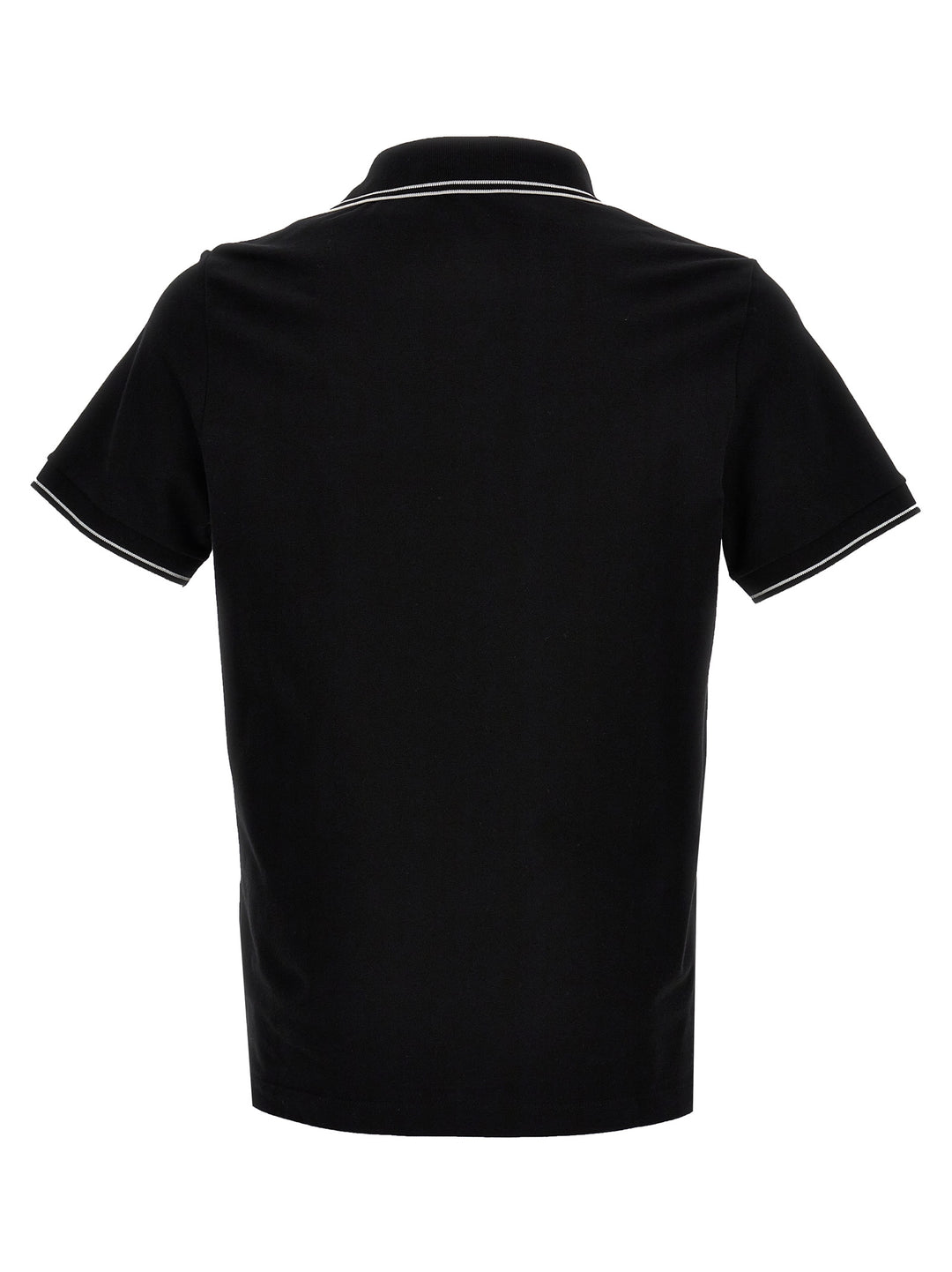 Logo Badge  Shirt Polo Nero