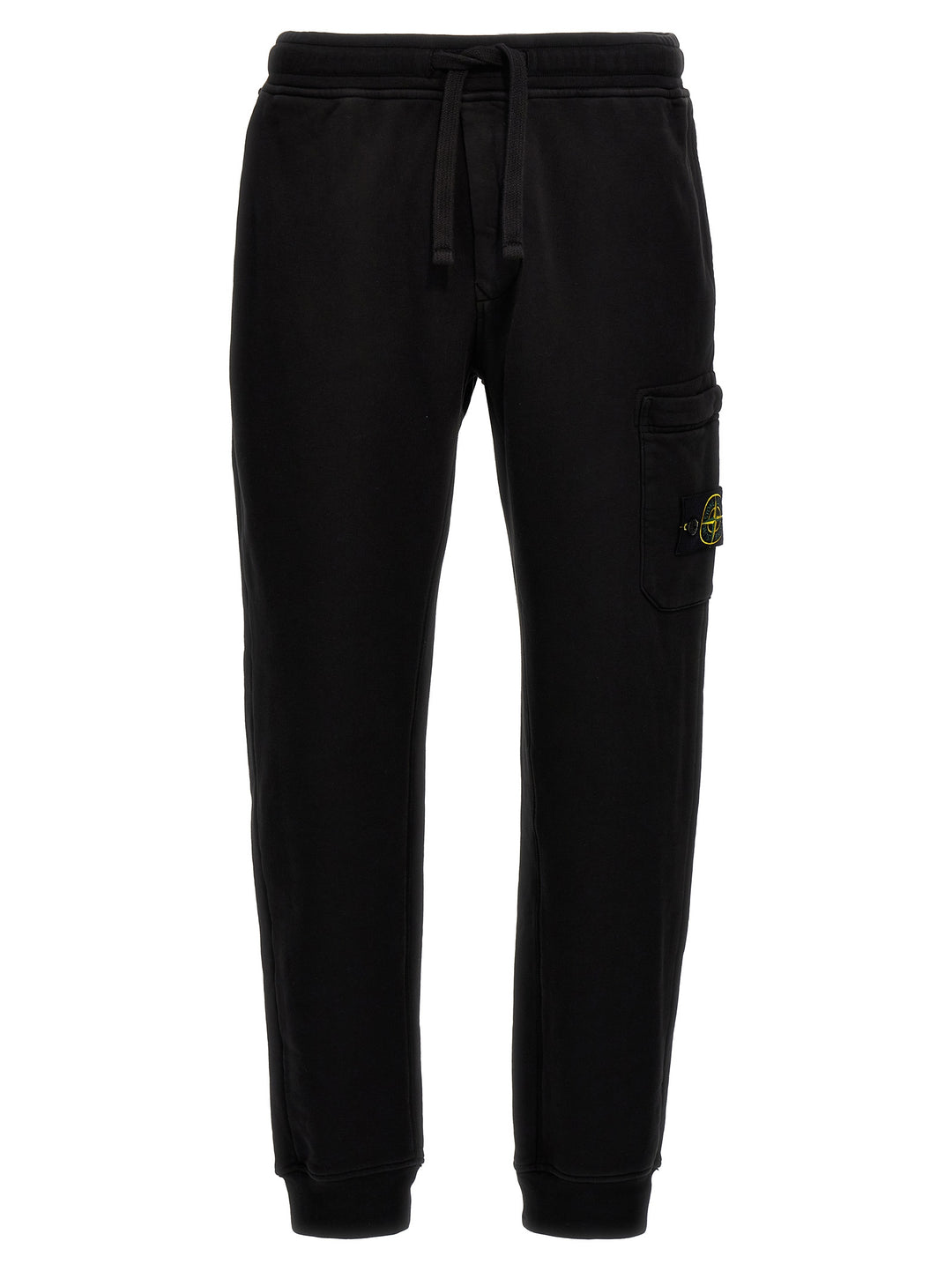 Logo Badge Joggers Pantaloni Nero