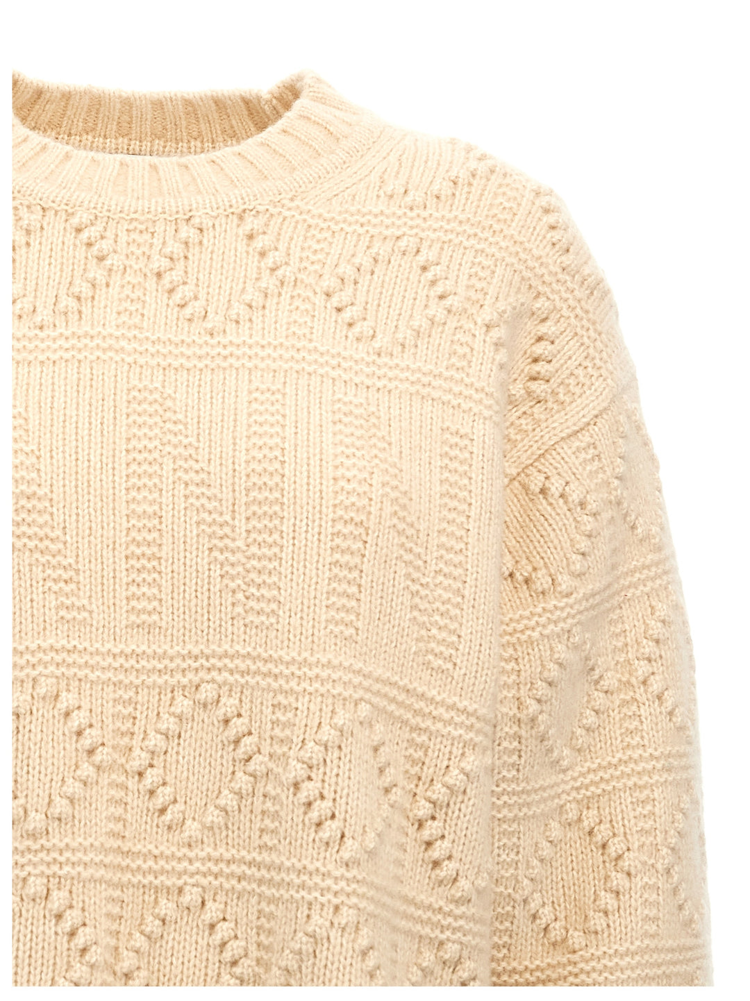 Bubble Knit Maglioni Beige