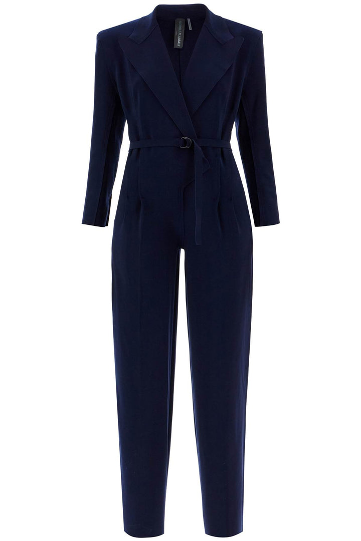 Jumpsuit Doppiopetto A Gamba Dritta