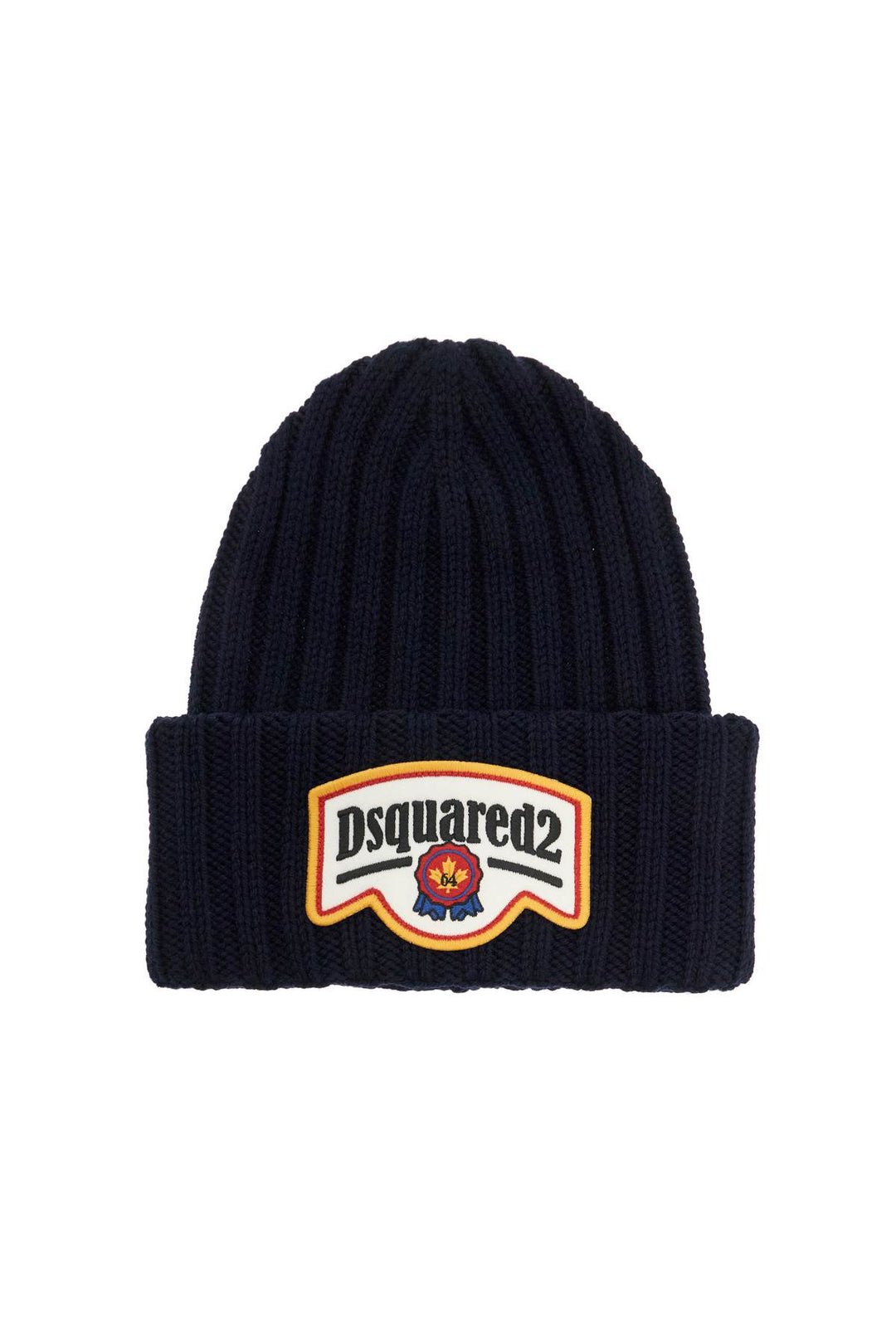 Cappello Beanie Con Patch Logo