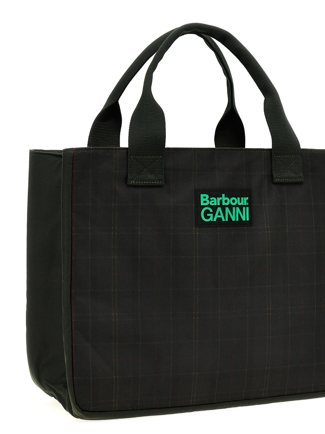 Shopping Barbour X Ganni Tote Verde