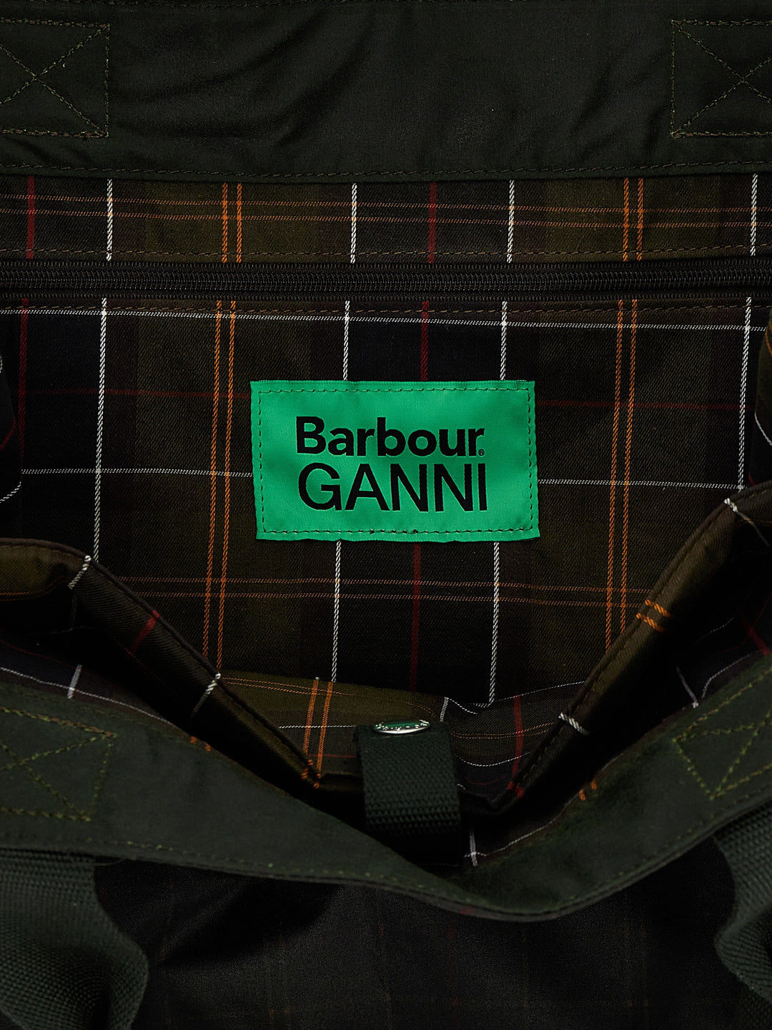 Shopping Barbour X Ganni Tote Verde