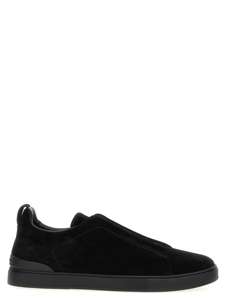 Triple Stitch Sneakers Marrone